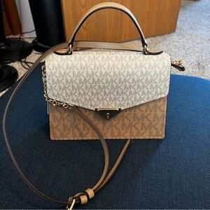 Michael Kors Grace Med TH Satchel, NWT